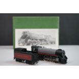 Boxed VH Scale Models HO gauge CPR 4-4-4 Class F-1a Jubilee brass locomotive & tender, crafter by