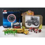 Group of boxed & unboxed diecast models to include boxed Universal Hobbies CountryValtra T Series