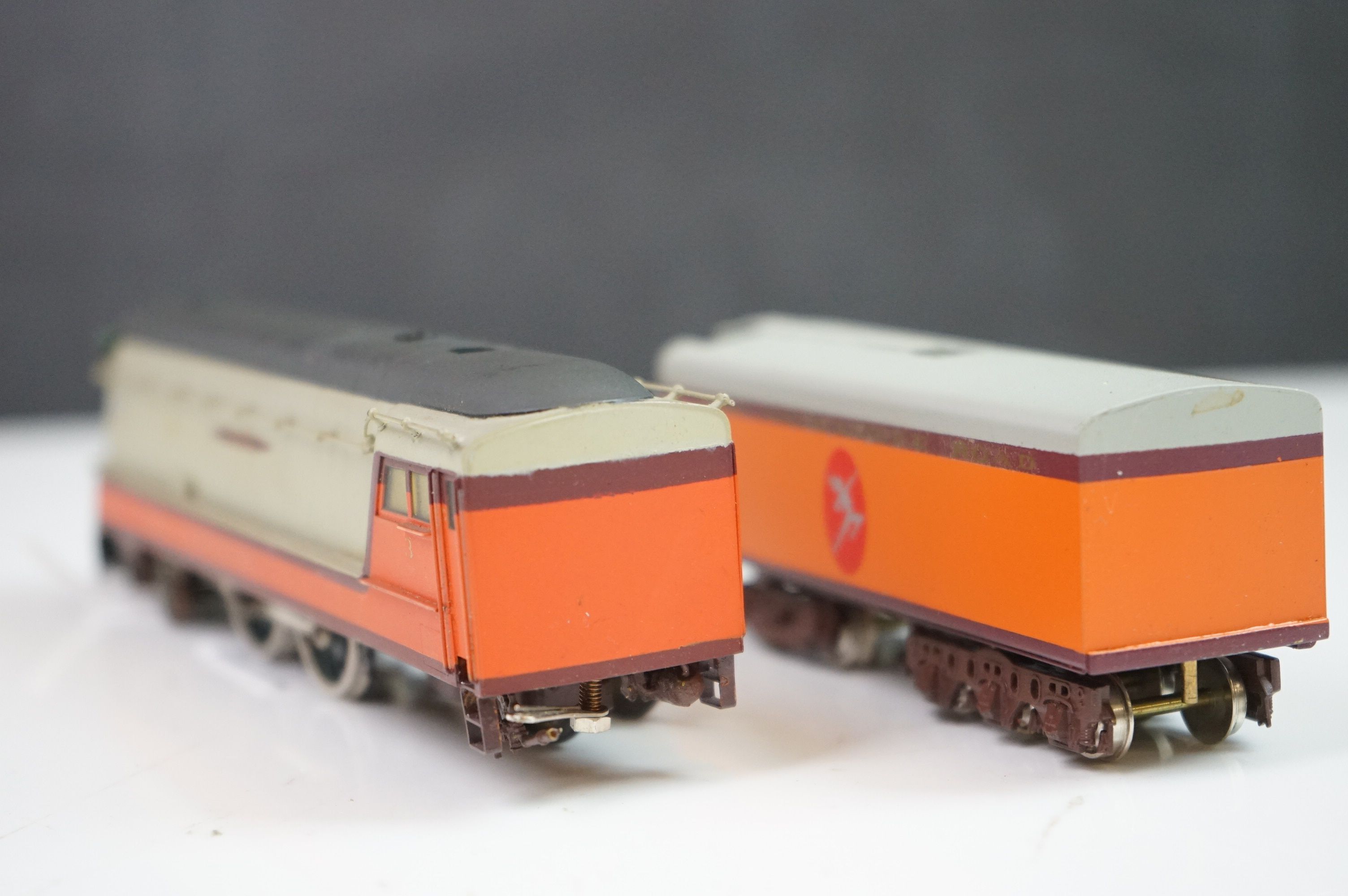 Boxed Nickel Plate Products HO gauge Milwaukee Road Class A 4-4-2 Hiawatha Atlantic brass locomotive - Image 9 of 10