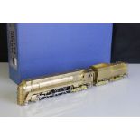 Boxed VH Scale Models HO gauge CNR 4-8-4 #6400 U-4-a brass locomotive & tender, Canadian National