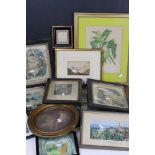 Collection of late 18th / early 19th C framed prints