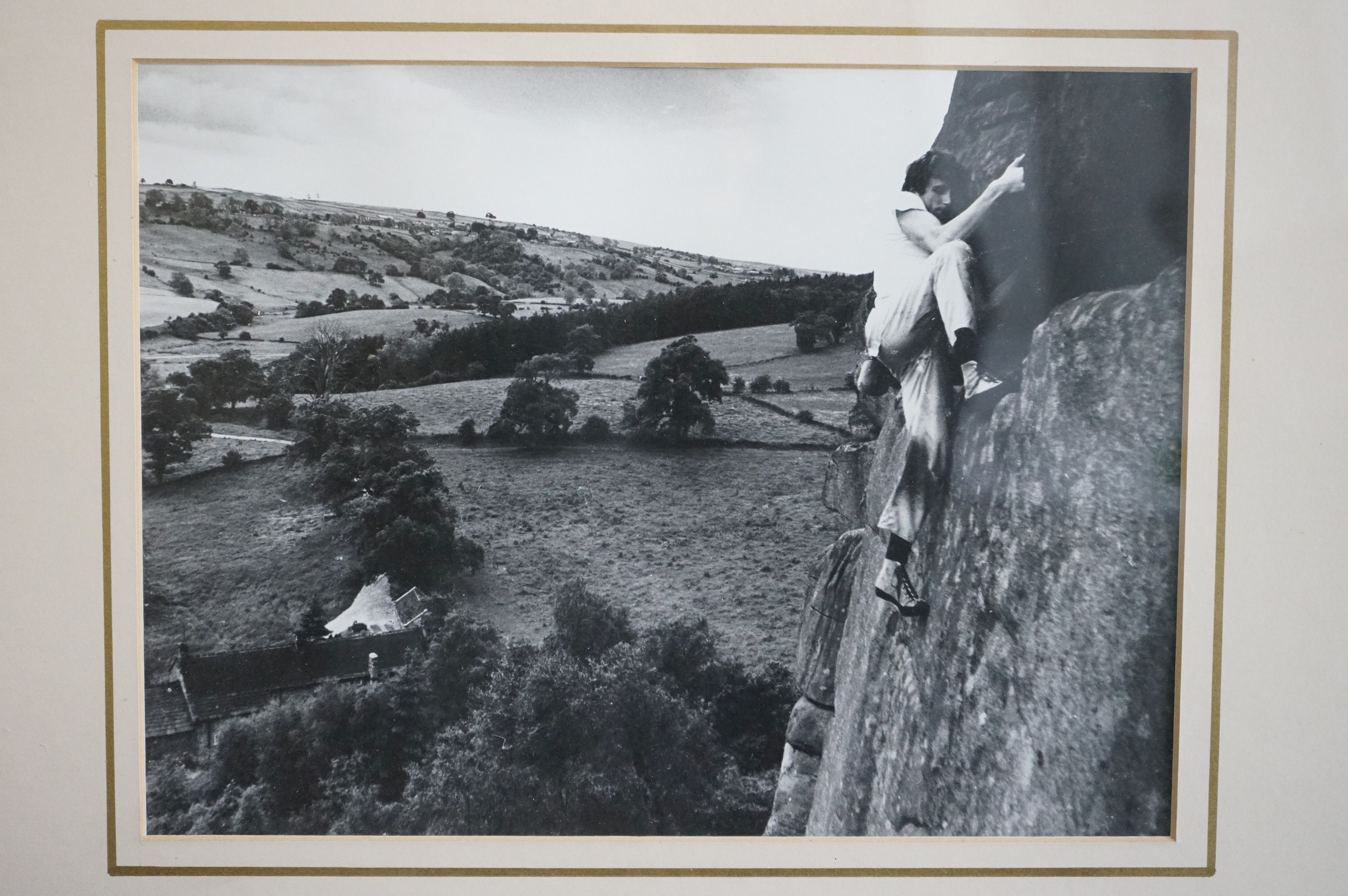 A large quantity of black and white mountaineering photographs with mountain Gallery hand written - Image 20 of 27