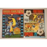 Football Sticker Albums - Two 1979 albums to include Soccer Stars 78/79 Golden Collection and