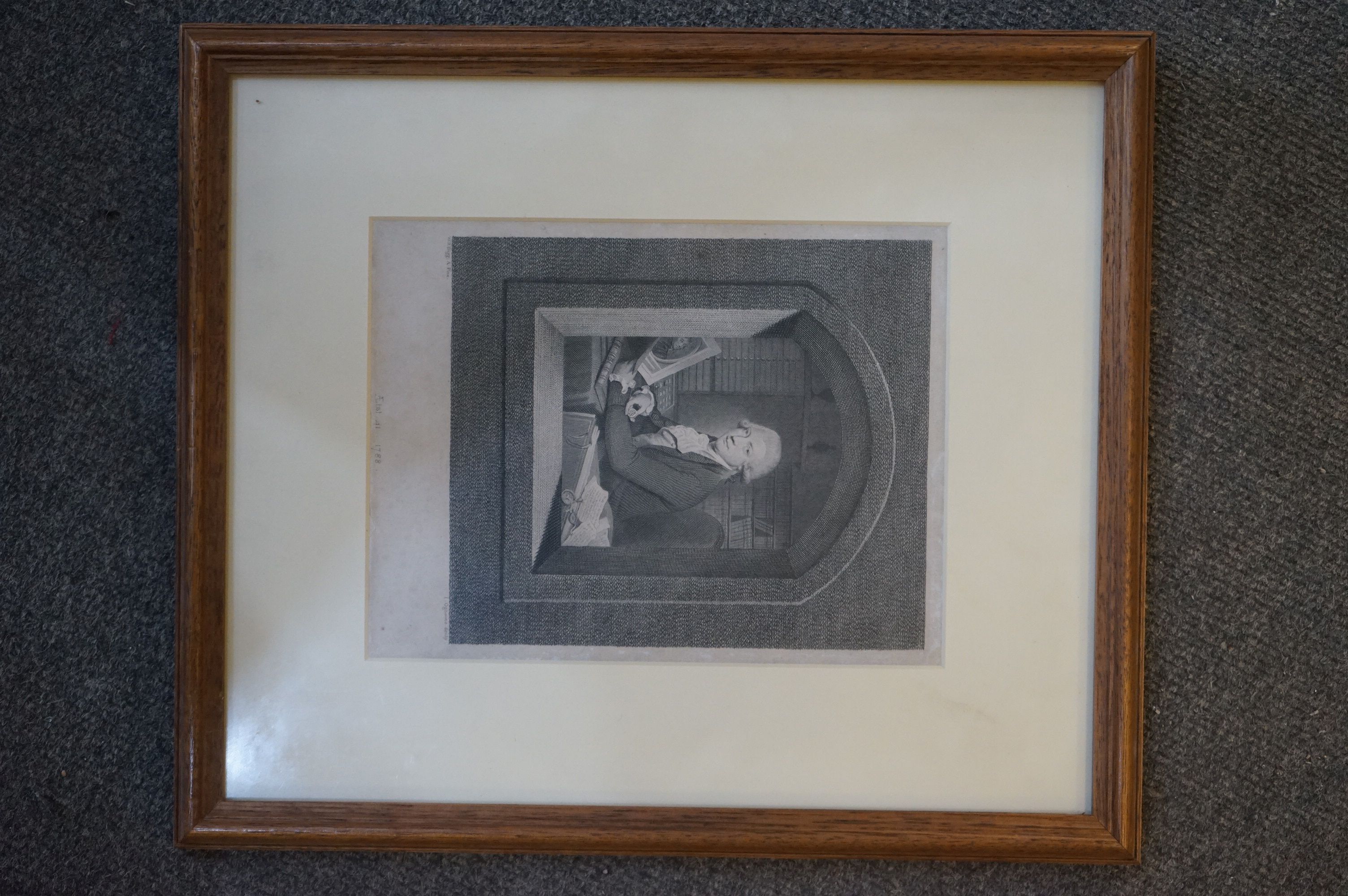 A quantity of framed and unframed engravings and prints to include portraits landcapes coloured - Image 8 of 8