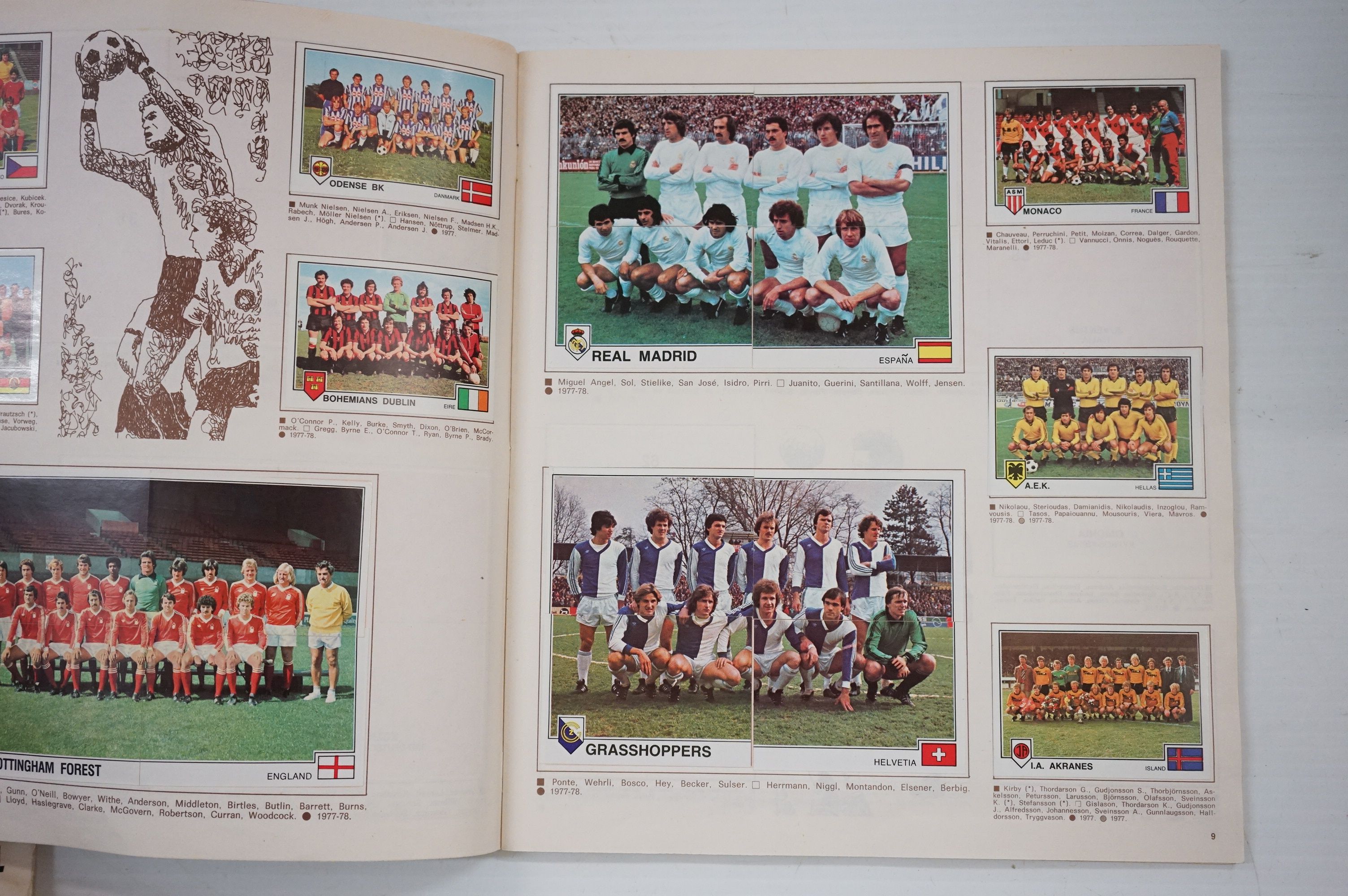 Football Sticker Albums - Two Euro Football Panini albums to include 79 and 1977, both complete - Bild 6 aus 7