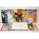 Vinyl - 11 The Beatles LPs, to include White Album, With The Beatles, A Hard Days NIght, Revolver,