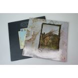 Vinyl - Led Zeppelin 2 LP's to include Four Symbols (K50008) German pressing, The Song Remains The