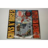 Vinyl - Guns N Roses Appetite For Destruction (UK: WX 125 924 148-1) original withdrawn cover,