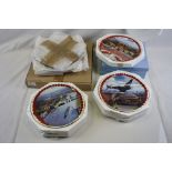 A Collection Of Eleven Royal Air Force Collectors Plates By Wedgewood And The Bradford Exchange To