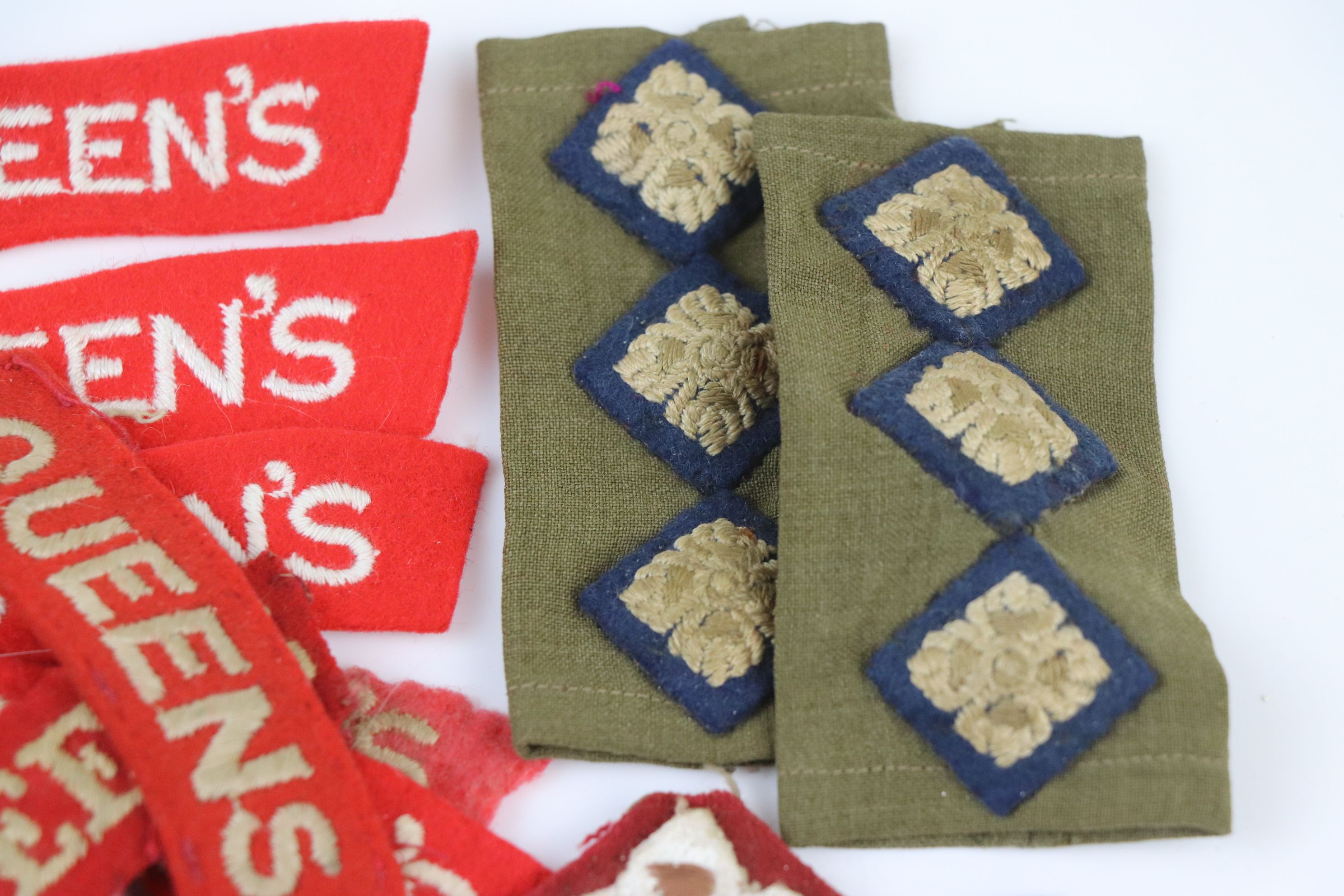 A Large Collection Of Mainly World War Two Era British Military Cloth Badges To Include Regimental - Image 5 of 10