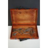 A box containing a good selection of unusual vintage keys.