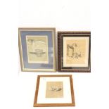 Cecil Aldin, early 20th century set of three humorous dog prints