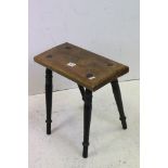 Windsor type kitchen stool