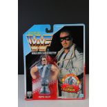 WWF / WWE Wrestling - Carded Hasbro WWF Repo Man figure, excellent condition with only minor marks