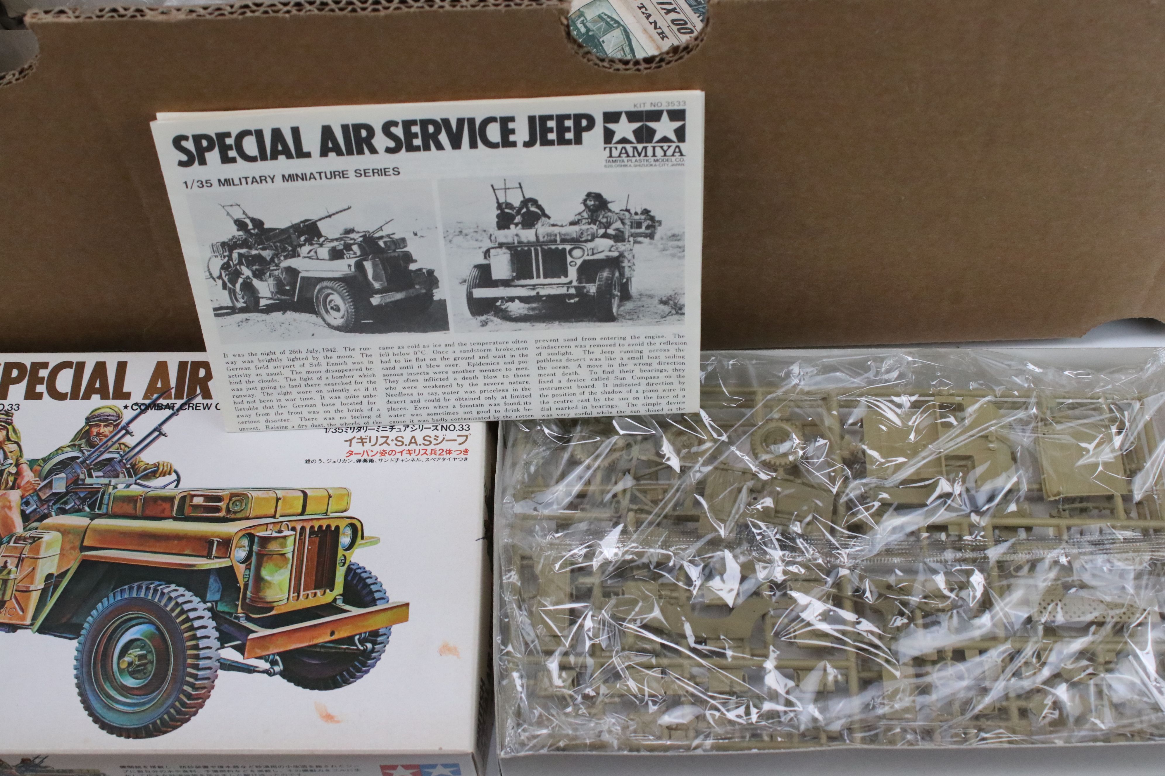 Model Kits - Around 30 boxed plastic model kits and figure sets to include Tamiya, Airfix, Hasegawa, - Image 8 of 30