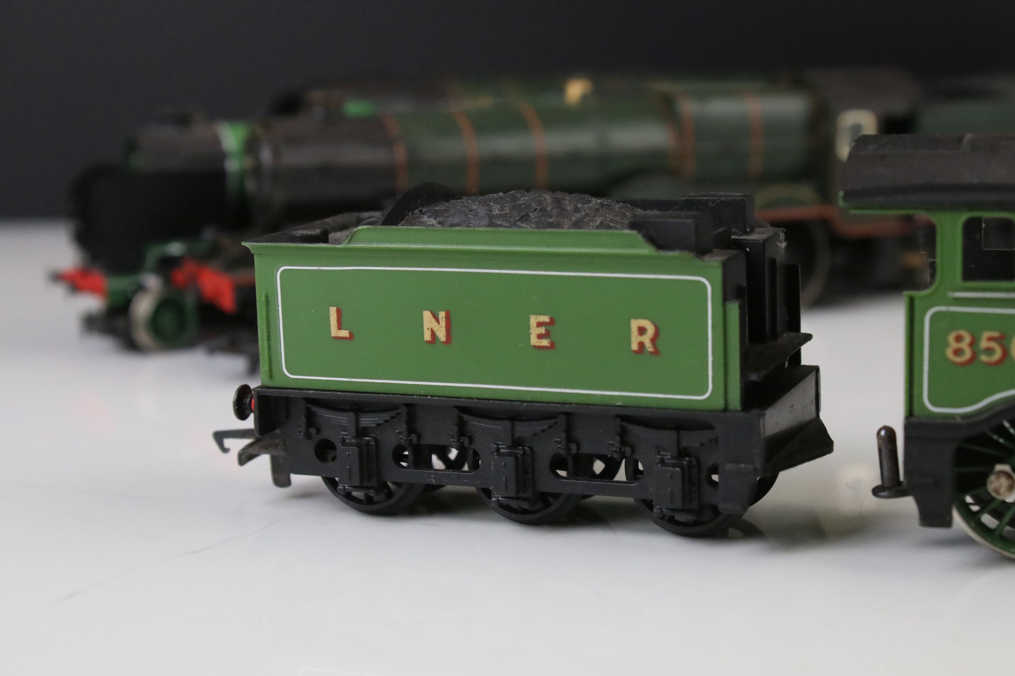 Five OO gauge locomotives with tenders (some unrelated) to include Hornby Stowe 4-4-0, Hornby King - Image 5 of 10