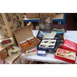 A collection of boxed diecast vehicles to include LLedo days gone pickfords box set, Aviation