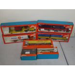 Seven boxed Tekno diecast models to include 860861 Scania L110, 451452 Scania LS110, 922 Ford D0810,