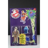 Real Ghostbusters - Carded Kenner Ghostbusters Peter Venkman and Grabber Ghost figure, unopened,