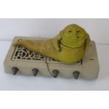 Star Wars - Original Kenner Star Wars Jabba the Hutt playset, missing stand and Salacious Crumb