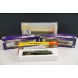 Three boxed N gauge engine / rolling stock to include 2 x Dapol (NC023 B Set GWR 6736 Revised