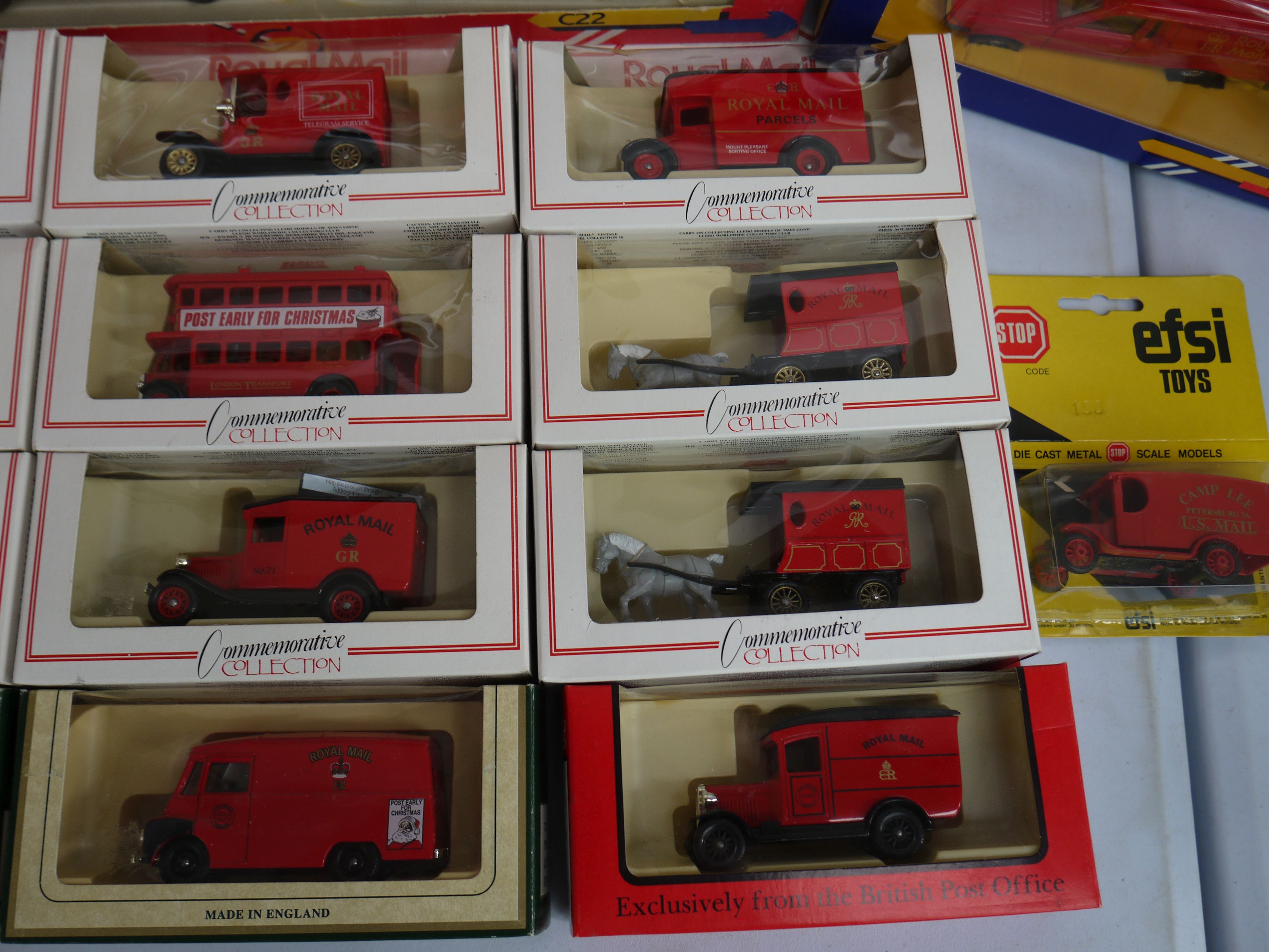 Group of 40+ boxed diecast models, all postal service related, to include Lledo, Corgi etc - Image 5 of 10