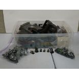 Quantity of Games Workshop painted and unpainted plastic & metal Lord of the Rings minatures to