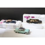 Three Franklin Mint Precision models to include The 1957 Chrysler 300C Convertible 1:24 Scale, The