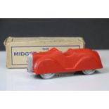 Boxed TP Series The Midget Sports Car in red, small amount of paint loss, gd overall, box gd but a