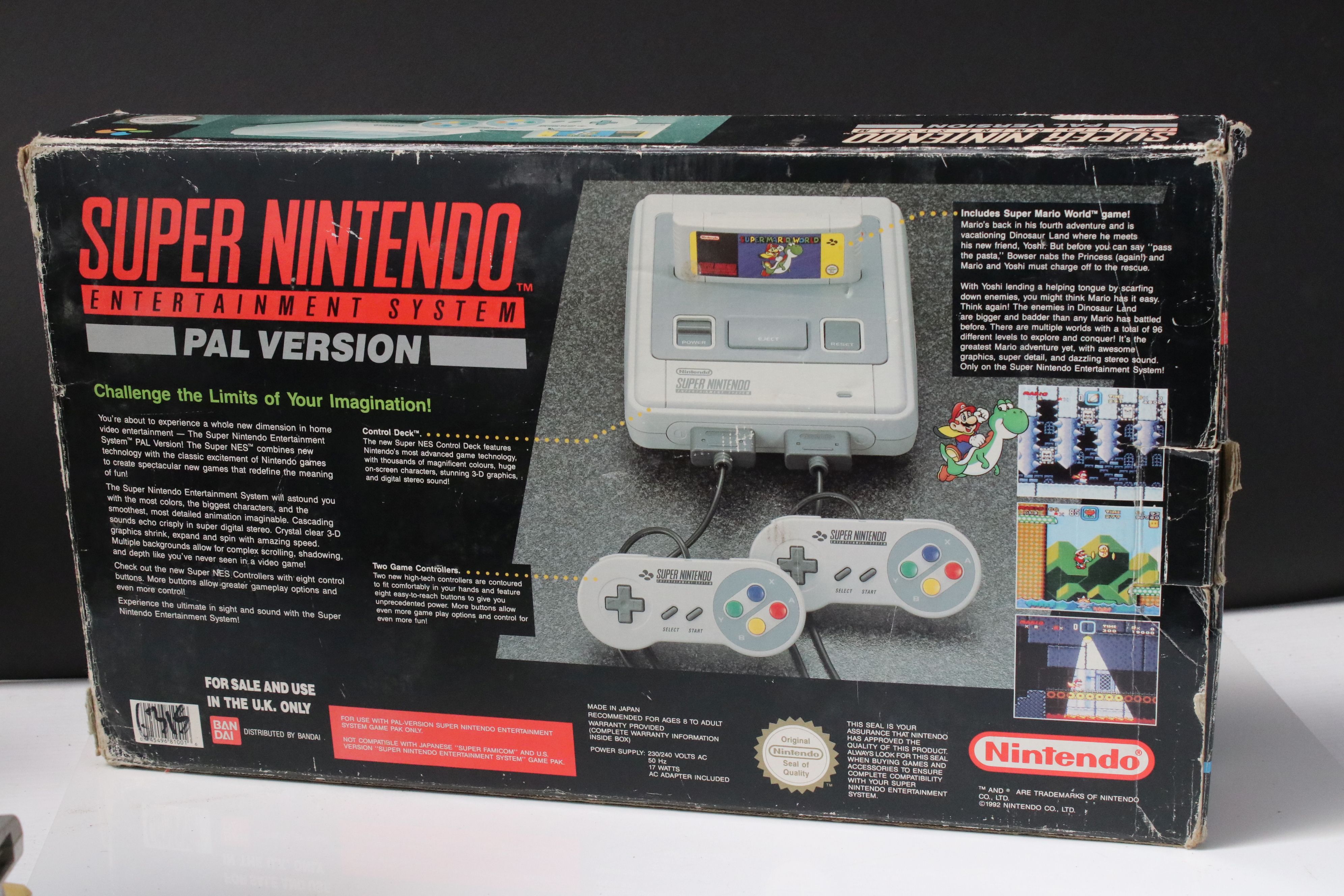 Retro Gaming - Boxed Super Nintendo SNES console with one controller and Super Mario World cartridge - Image 10 of 10