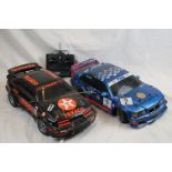 A Kyosho Texaco Ford Sierra Cosworth RS500 vintage 2WD electric touring car together with Kyosho