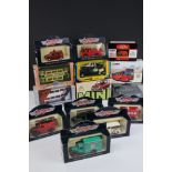 14 Boxed diecast models to include 7 x Vanguards and 7 x Corgi to include Mini Rover 60022, London