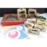 Boxed Triang Spot On Arkitex Construction Set, boxed Spirograph set and 11 x Lledo diecast models