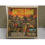 Boxed Tri-Ang The Battle Game, appearing complete but unchecked with tatty box