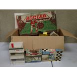 Scalextric - Quantity of accessories to include boxed Triang Scalextric Kit K702 Owners Stand and