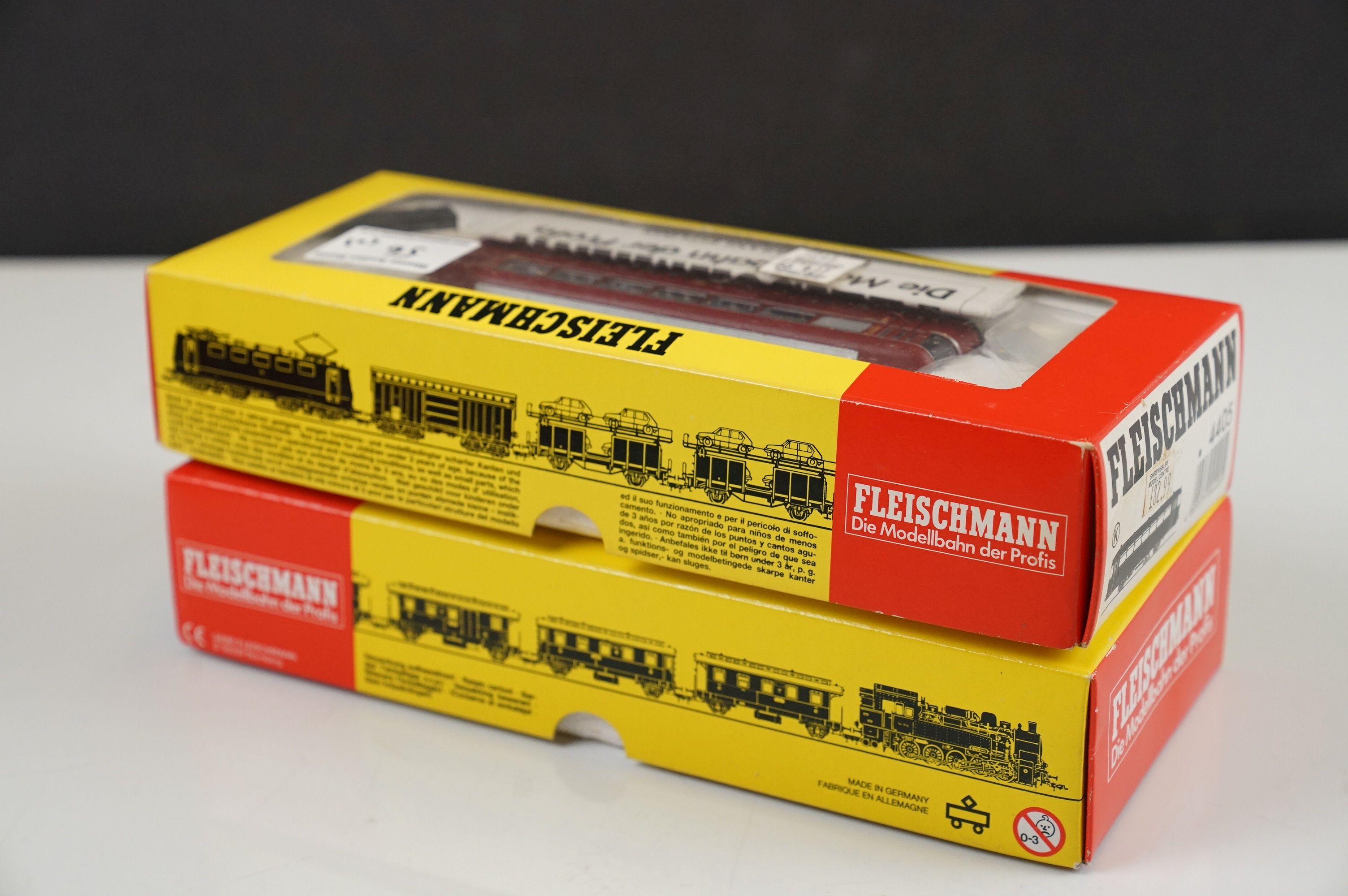 Two boxed Fleischmann OO / HO gauge locomotives to include 4344 & 4405, both with paperwork - Image 11 of 11