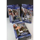 WWE Wrestling - Set of three boxed Mattel WWE The Wyatt Family figures to include Bray Wyatt, Luke