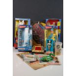 Thunderbirds - Collection of various Thunderbirds items to include 2 x boxed Matchbox figures (