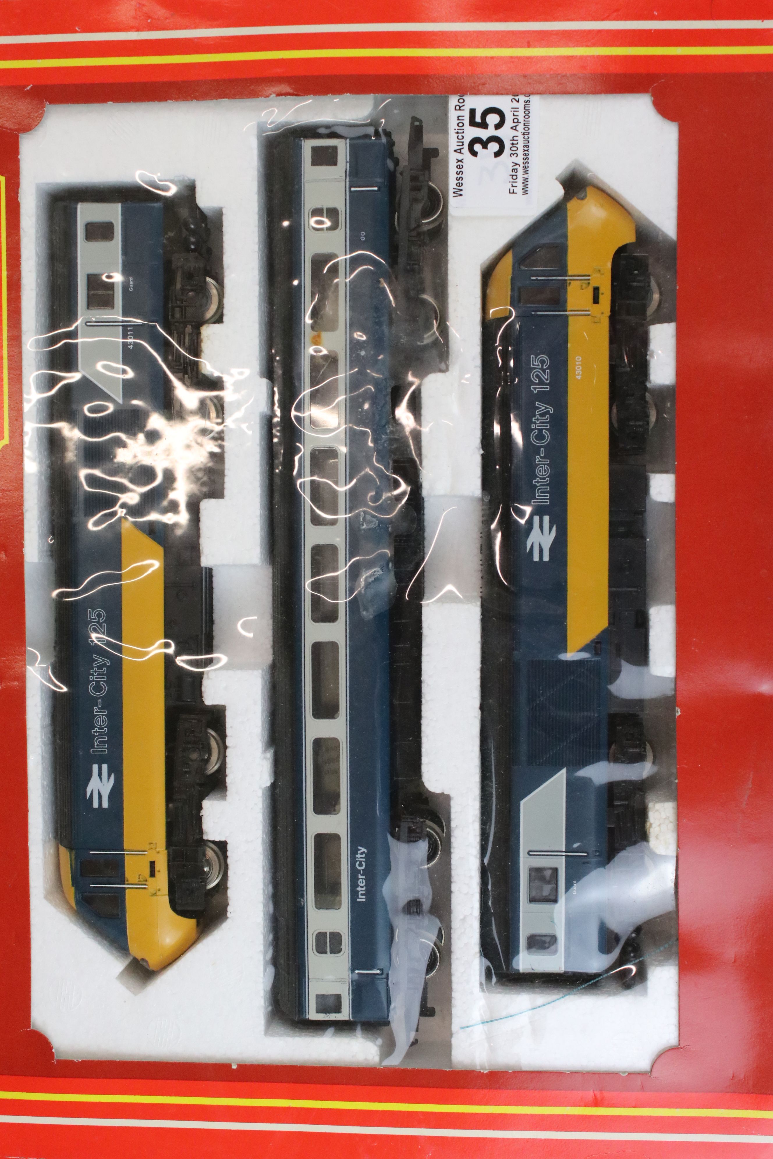 Boxed Hornby OO gauge R332 High Speed Train Pack, complete - Image 2 of 5