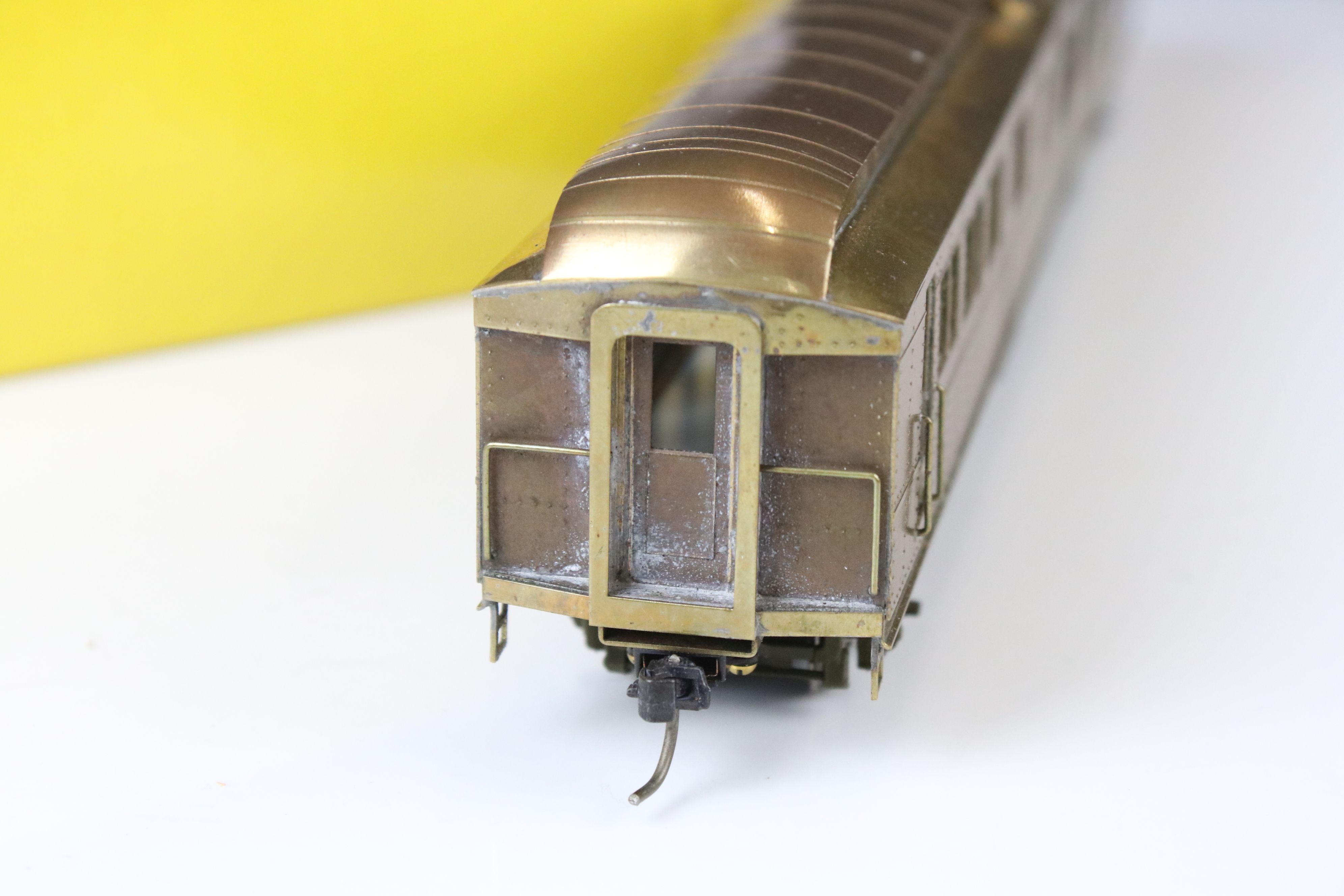 Three boxed E Suydam & Co HO Railroad Equipment items of brass rolling stock to include RR-6 RY Post - Image 17 of 20