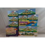 Eight boxed Corgi Fairground related diecast models to include 7 x 2002 Fairground Attractions,