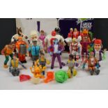 The Real Ghostbusters - 20 x play worn original Kenner The Real Ghostbusters action figures to