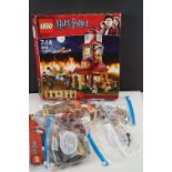 Lego - Boxed Harry Potter 4840 The Burrow set, complete with all minifigures and instructions