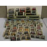 A collection of boxed oxford diecast to include a large collection of Land Rovers together with