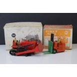 Two boxed Dinky diecast models to include 14C Coventry Climax Forklift Truck and 561 Blaw Knox