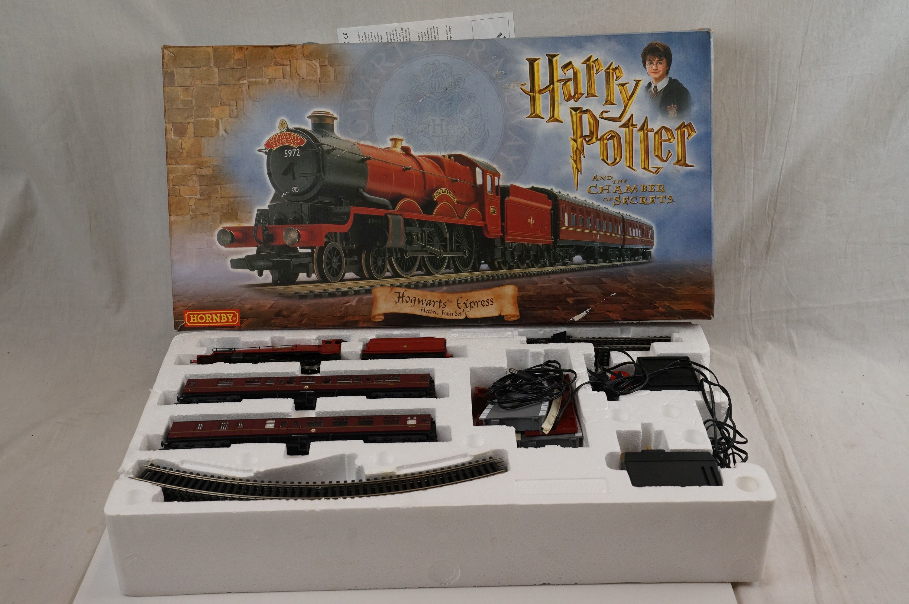 Boxed Hornby Harry Potter and the Chamber of Secrets R1033 Hogwarts Express electric train set