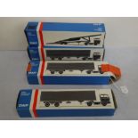 Four boxed Lion Car DAF diecast models to include 3 x Nr 59 (De Rijke, Blue Band & Putters