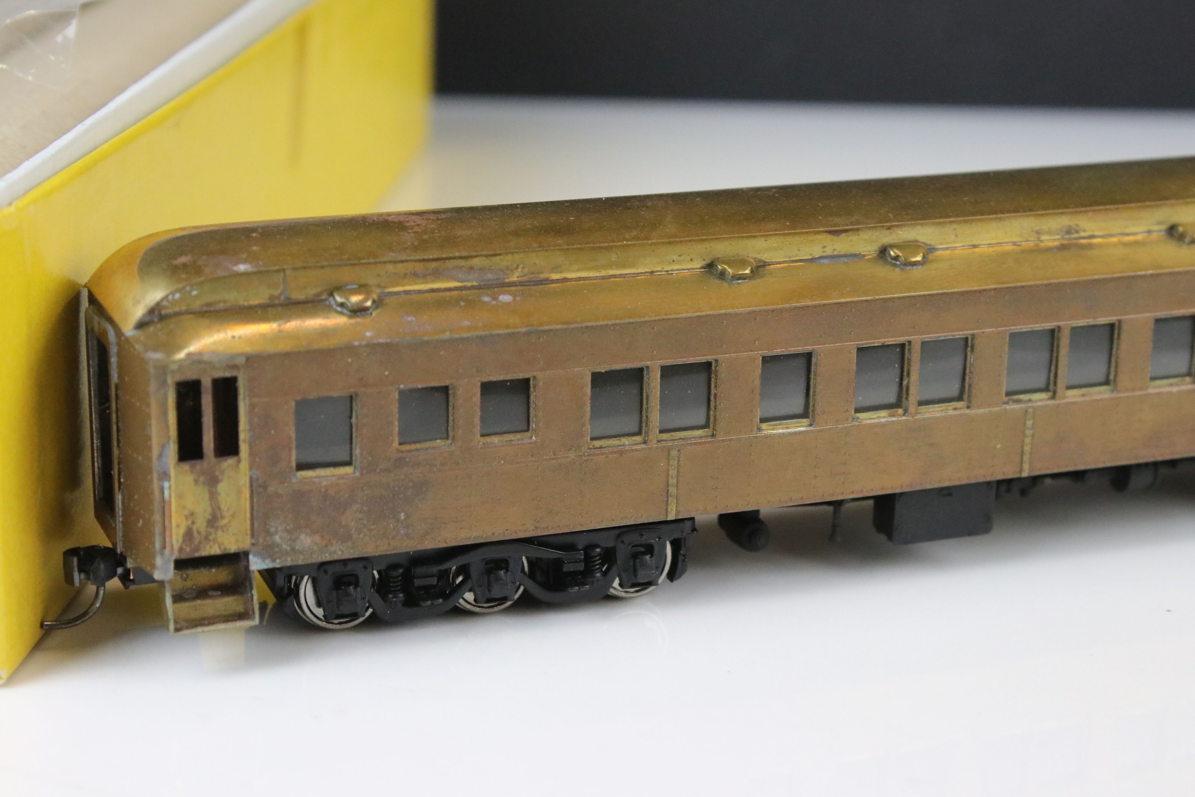 Three boxed E Suydam & Co HO Railroad Equipment items of brass rolling stock to include RR-9 - Image 16 of 19