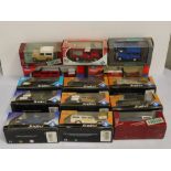 A collection of boxed Solido and Vitesse diecast Land Rovers to include Land Rover series 1, Land