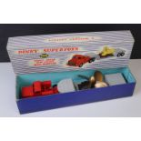 Boxed Dinky Supertoys 986 Mighty Antar Low Loader with Propeller diecast model, vg with a some paint